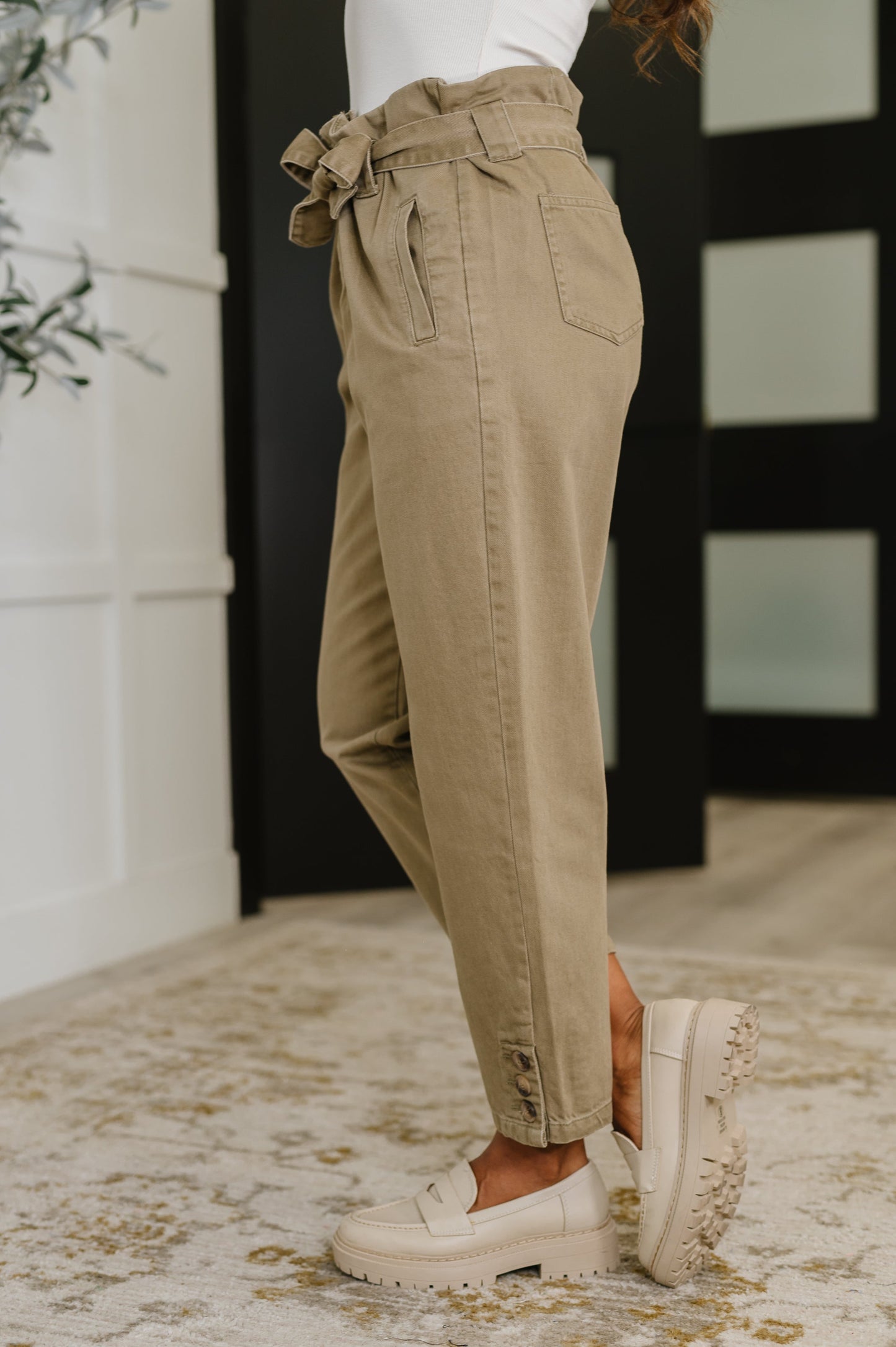 Hazel Blues® |  Streets of Serenade High Waist Trousers