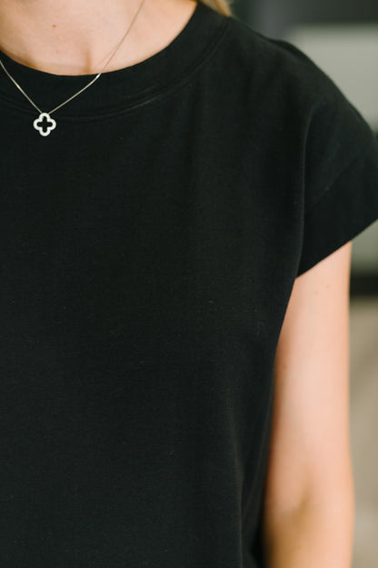Hazel Blues® |  Sweet Like That Casual Dress in Black