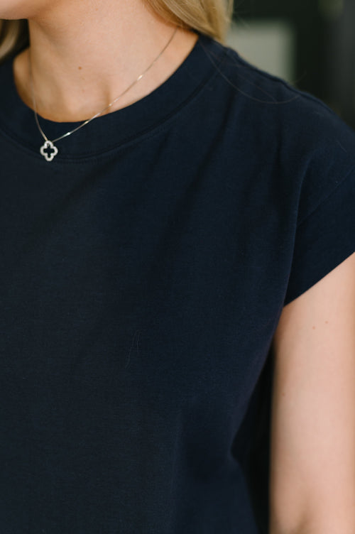 Hazel Blues® |  Sweet Like That Casual Dress in Navy