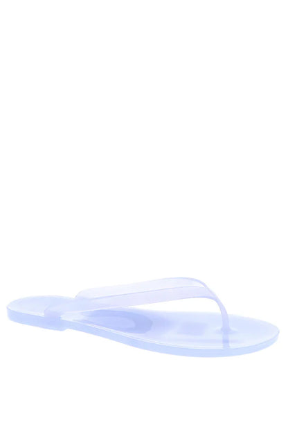 Twila Blue Jelly Thongs