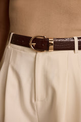 Vital Brown and Gold Belt