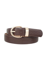 Vital Brown and Gold Belt