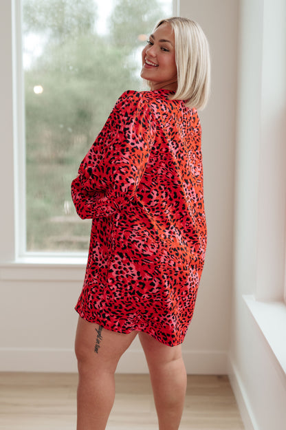 Hazel Blues® |  Wild About Life Animal Print Dress