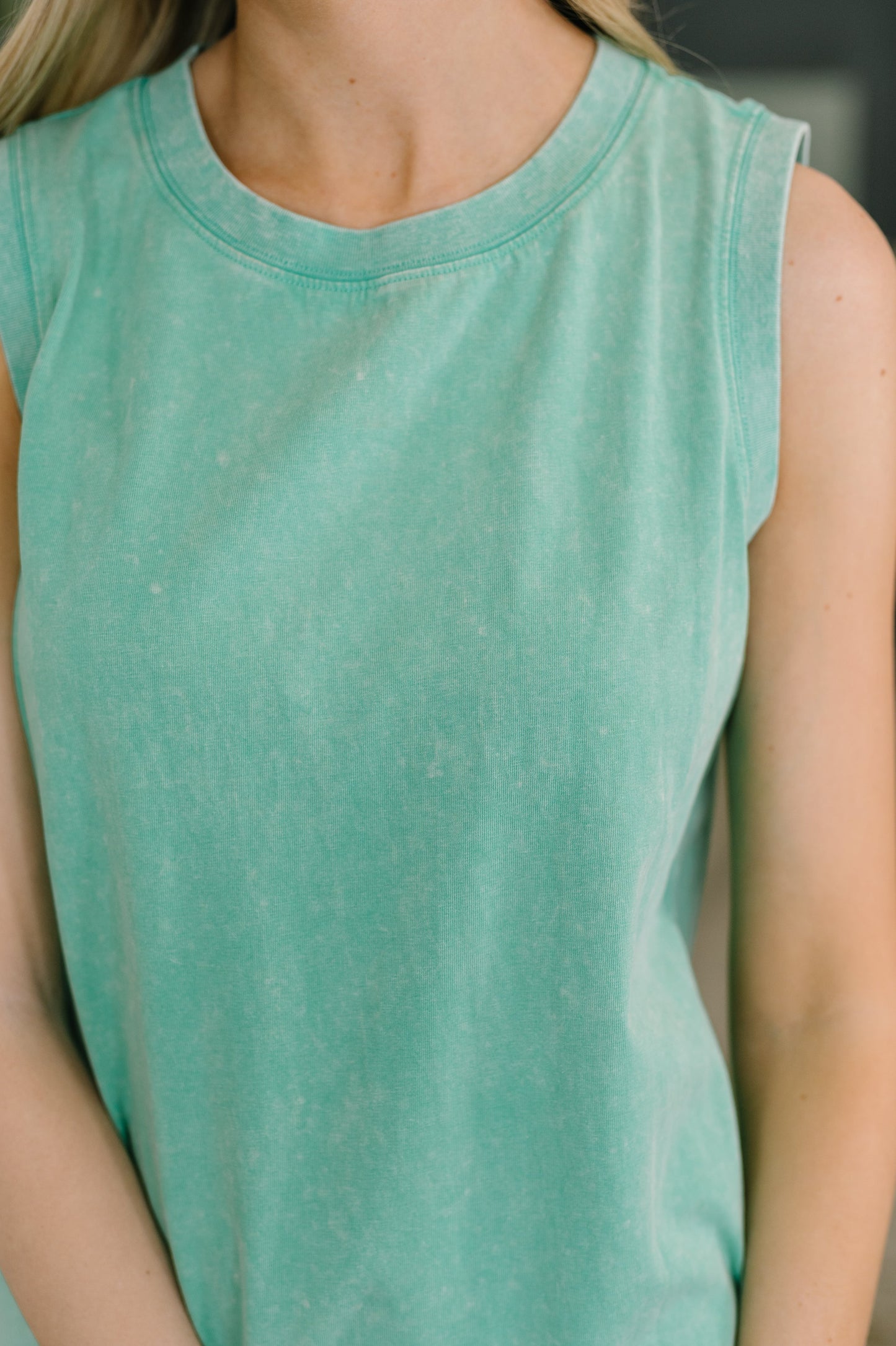 Hazel Blues® |  Your Attention Mineral Wash T-Shirt Dress