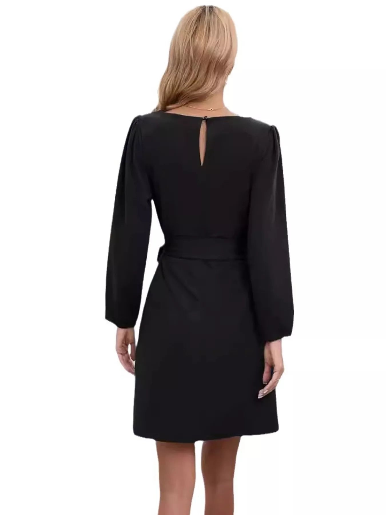 Hazel Blues® |  Tie-Waist Mini Dress