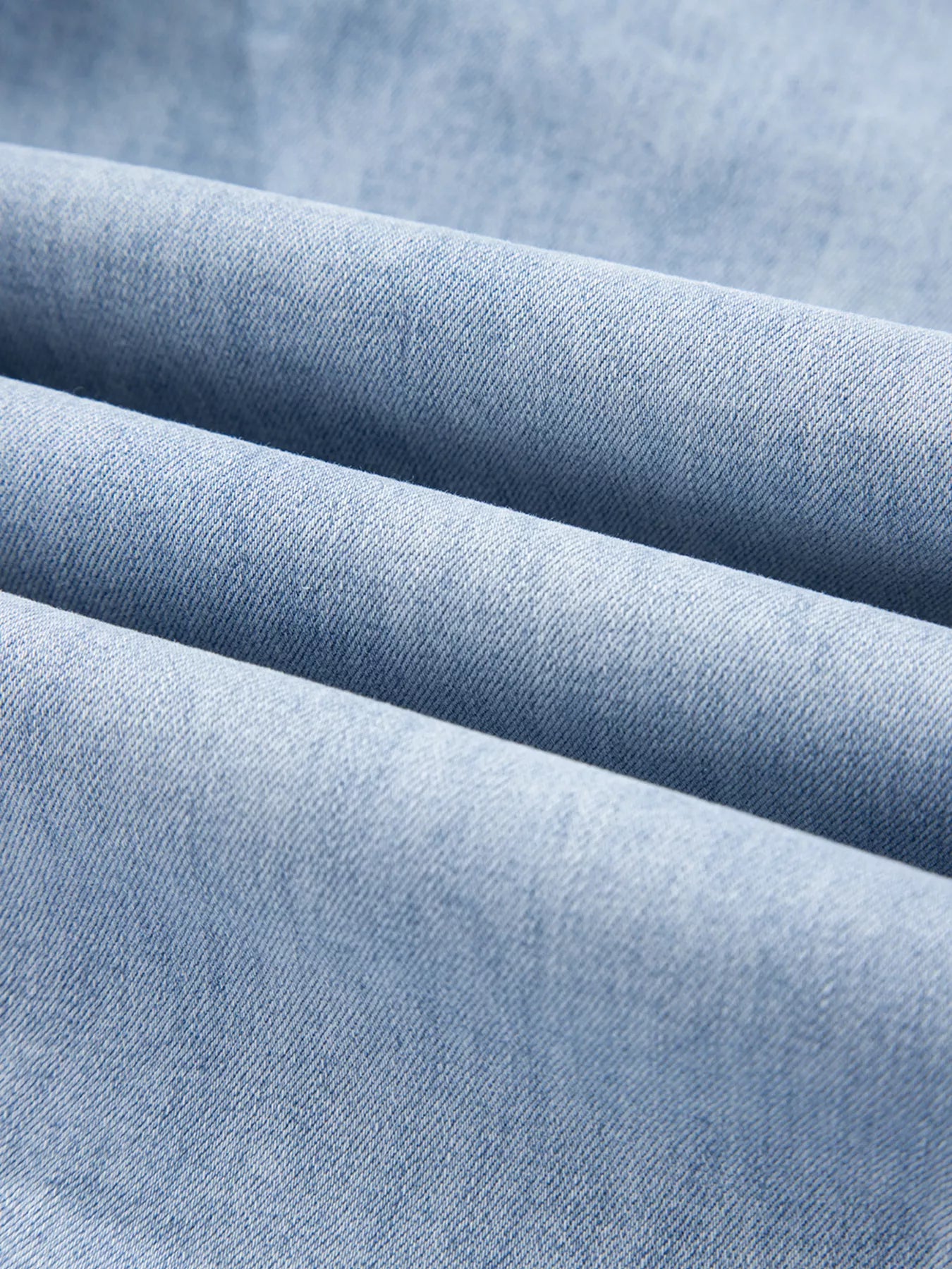 Hazel Blues® |  Wide Leg Drawstring Raw Hem Jeans