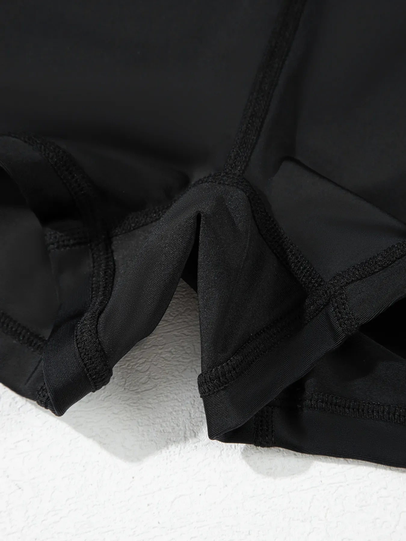 Hazel Blues® | High Waisted Drawstring Swim Shorts