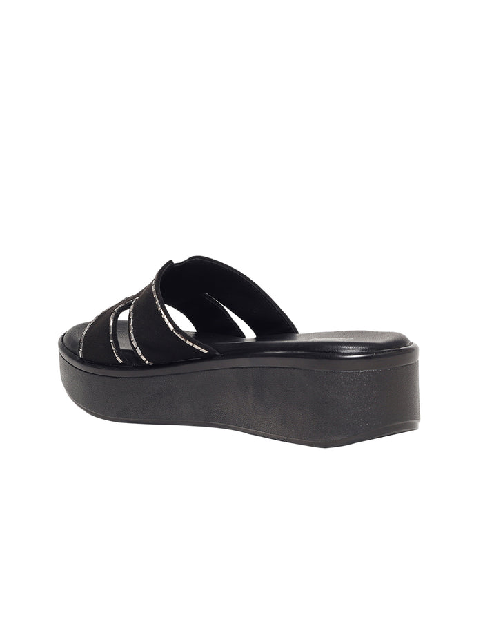 Alice Black Flatform Heels