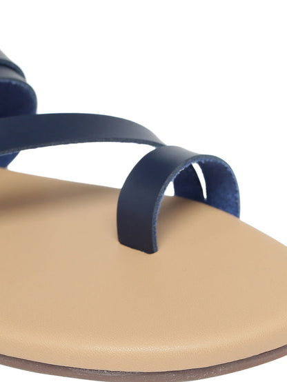 Alivia Navy Flats