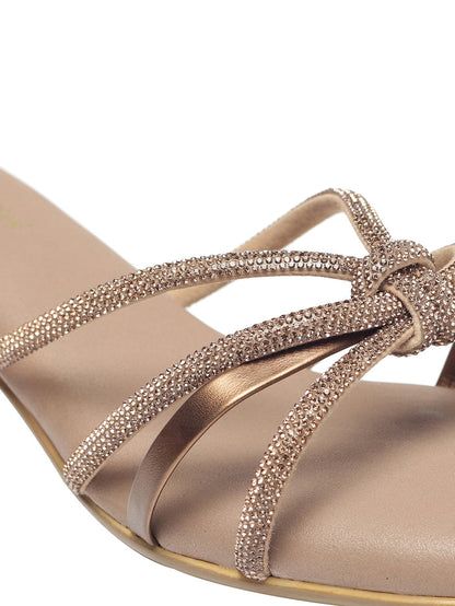 Andie Bronze Kitten Heels