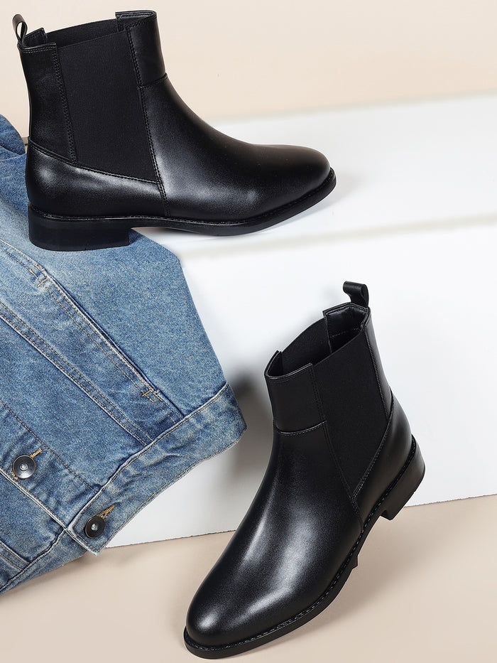 Avery Black Boots