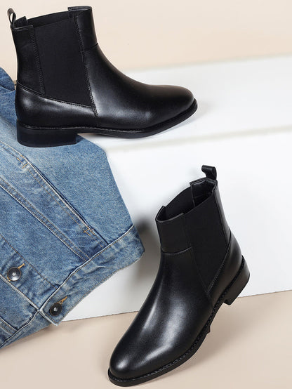 Avery Black Boots