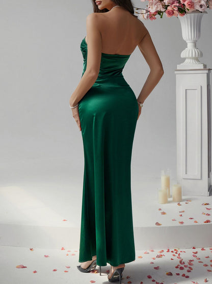 Hazel Blues® |  Devine Ruched Tube Maxi Dress
