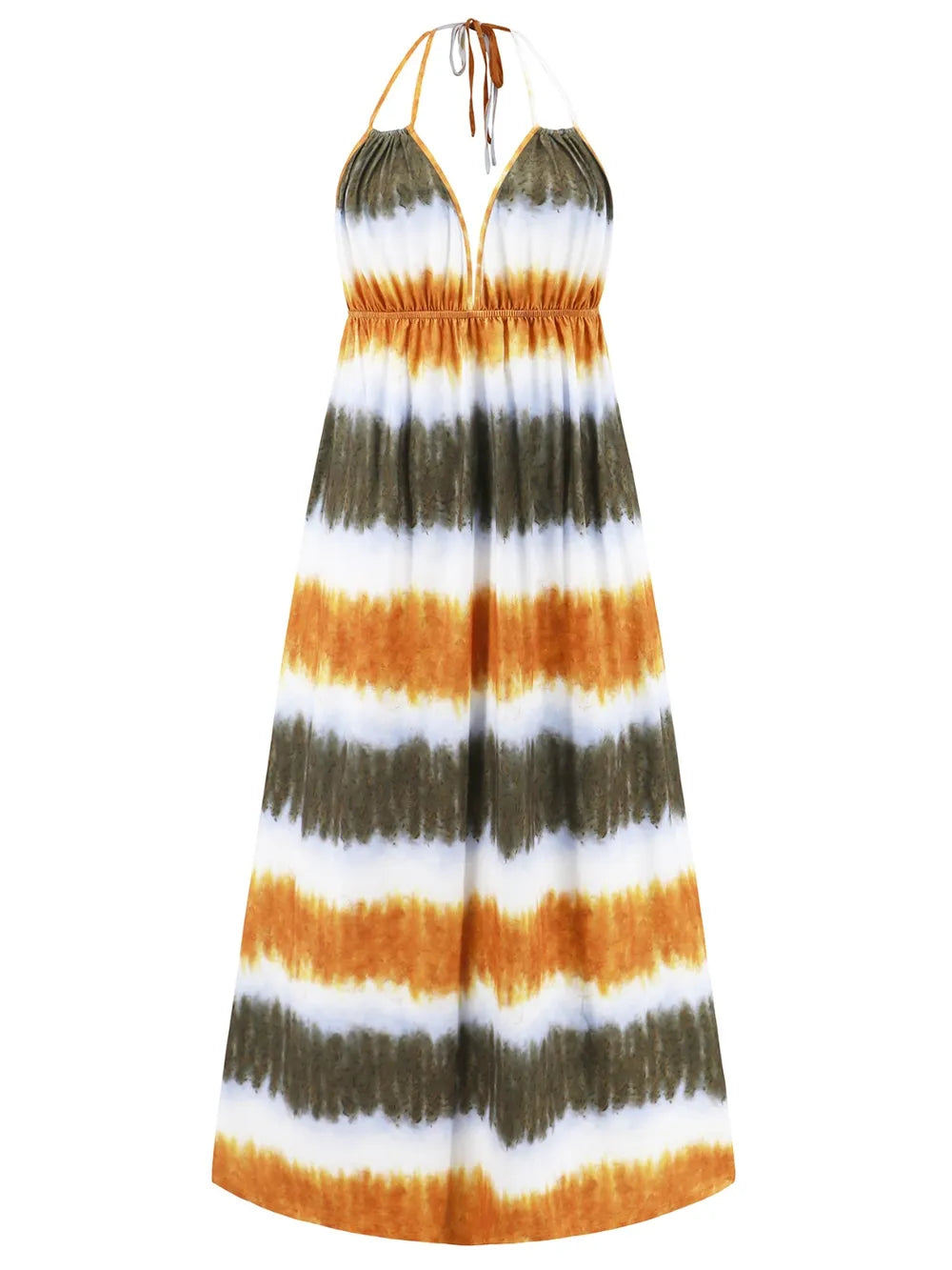 Hazel Blues® |  Tie-Dye Halter Neck Dress