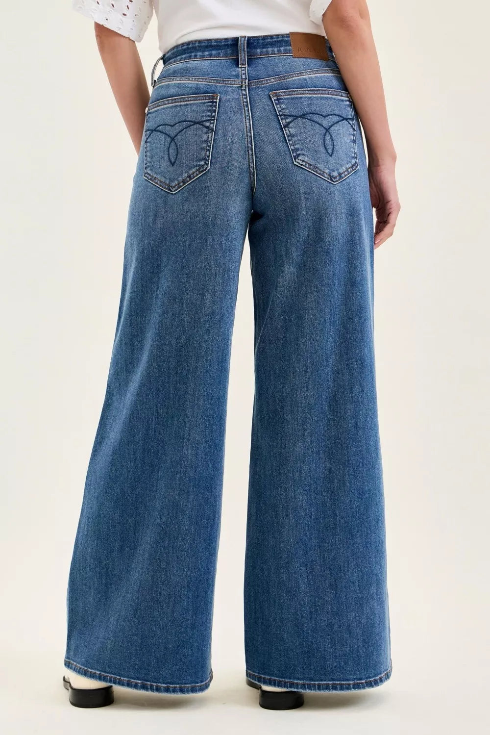 Hazel Blues® |  Judy Blue High Waist Palazzo Jeans