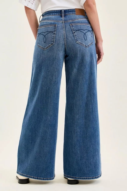 Hazel Blues® |  Judy Blue High Waist Palazzo Jeans