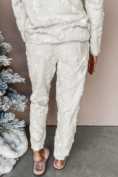 Hazel Blues® |  Round Neck Long Sleeve Top and Pants Lounge Set