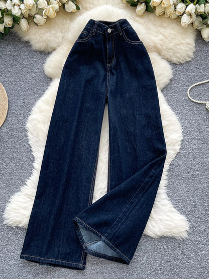 Hazel Blues® |  High Waist Wide Leg Jeans
