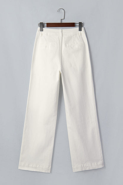 Hazel Blues® |  Sunny Scallop Pocket Jeans