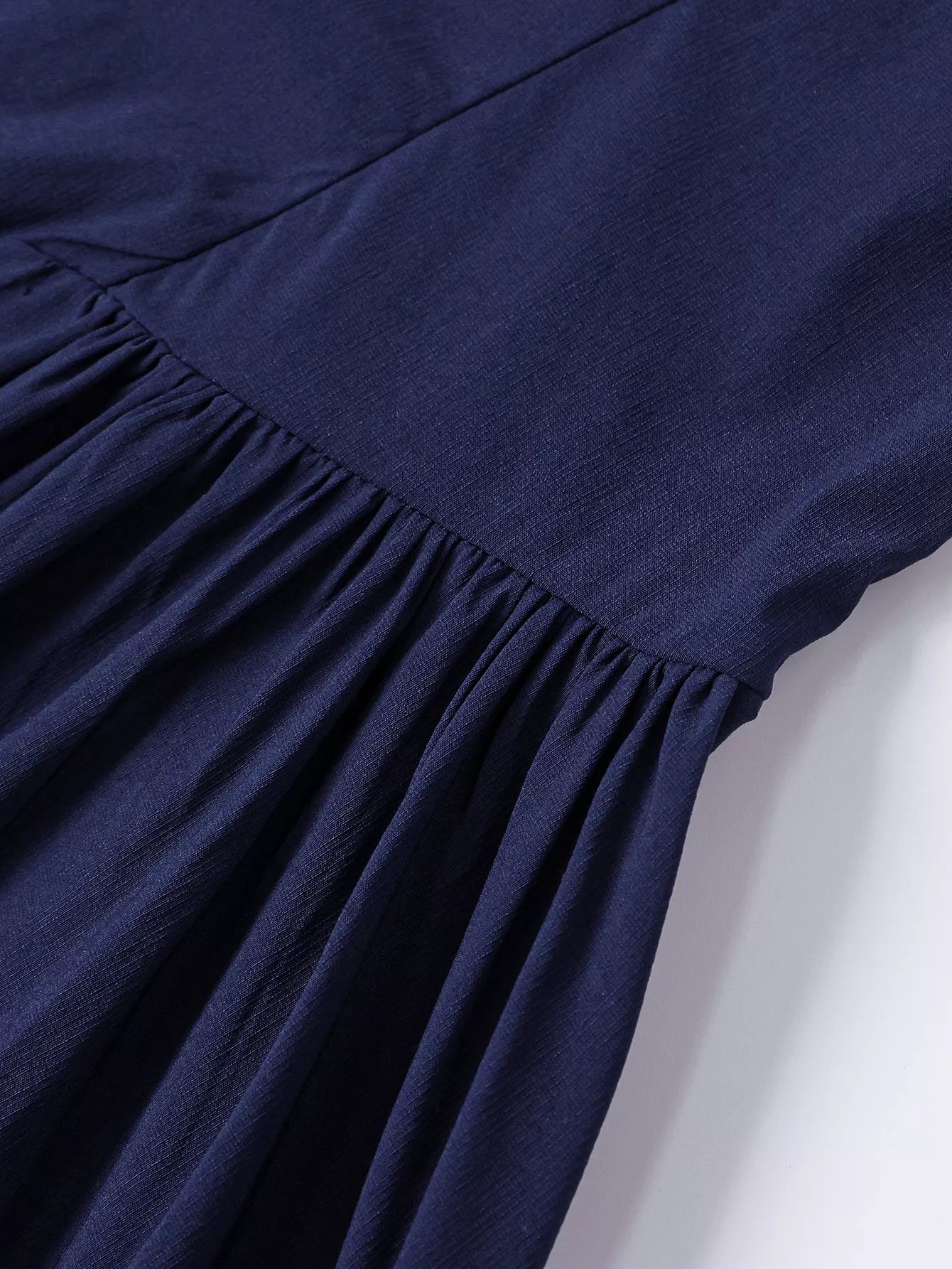 Hazel Blues® |  Sweetheart Neckline Long Sleeve A-Line Midi Dress