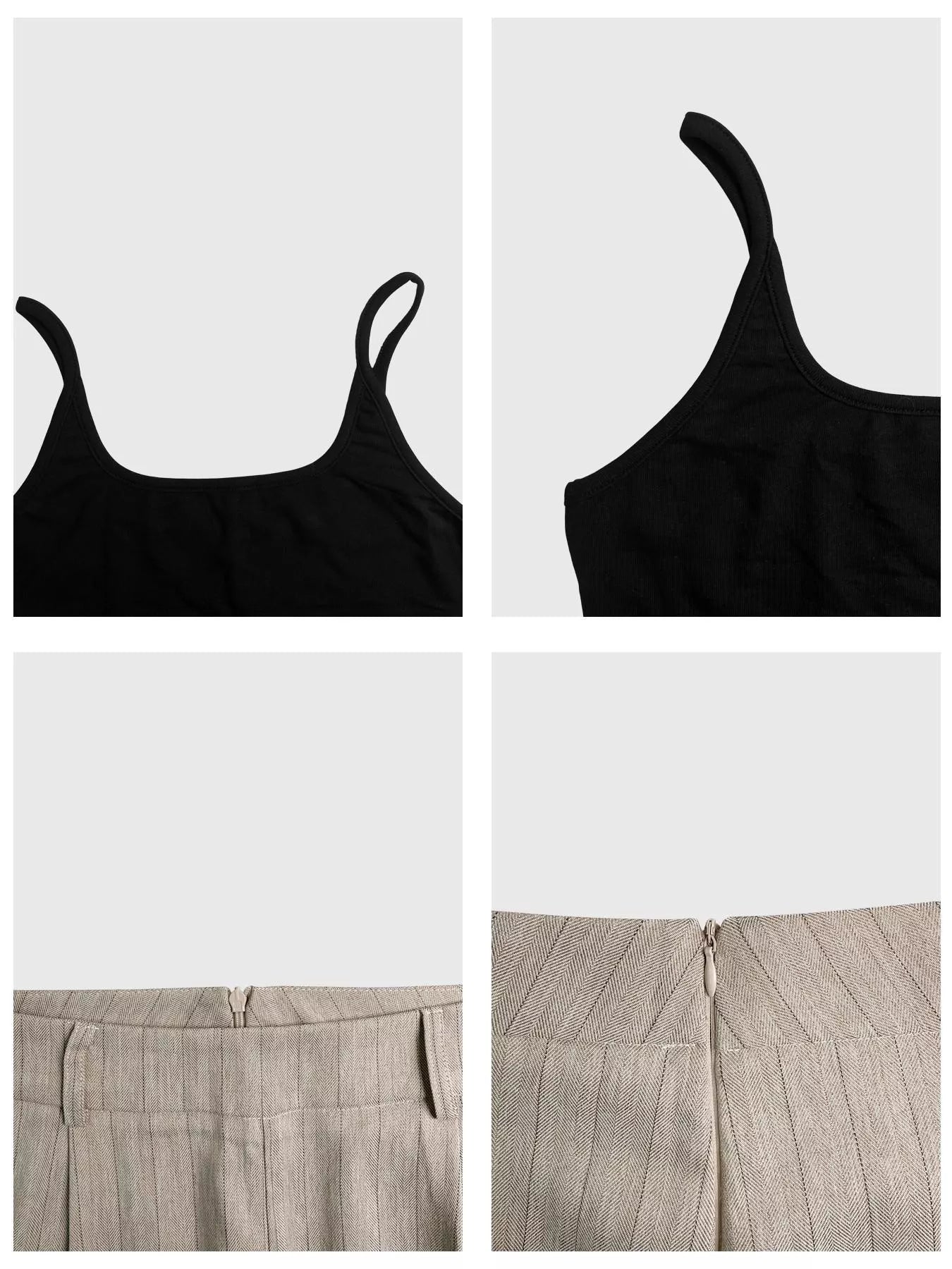 Hazel Blues® |  Sleeveless Top and Wide-Leg Pants Set