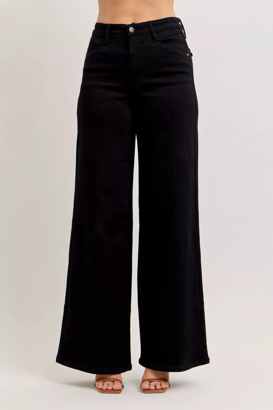 Hazel Blues® |  Judy Blue High-Waisted Wide Leg Jeans