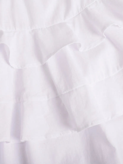 Hazel Blues® |  Ruffle Layered Tie Shoulder Cami Dress