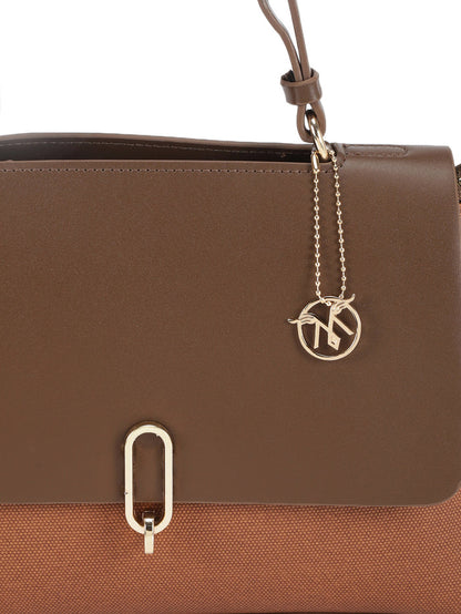 Biluxe Brown Satchel Bag