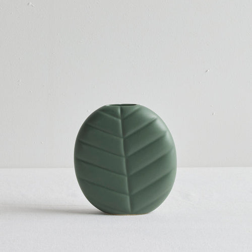BROAD LEAF VASE - HOME DECORATION - 01