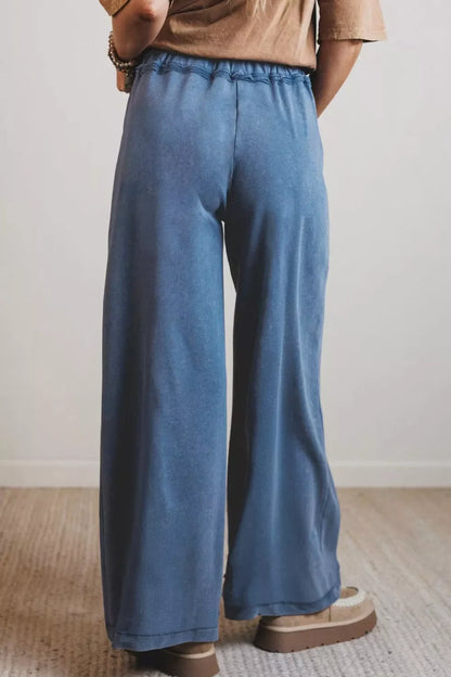 Hazel Blues® |  Relaxed Fit Drawstring Jeans