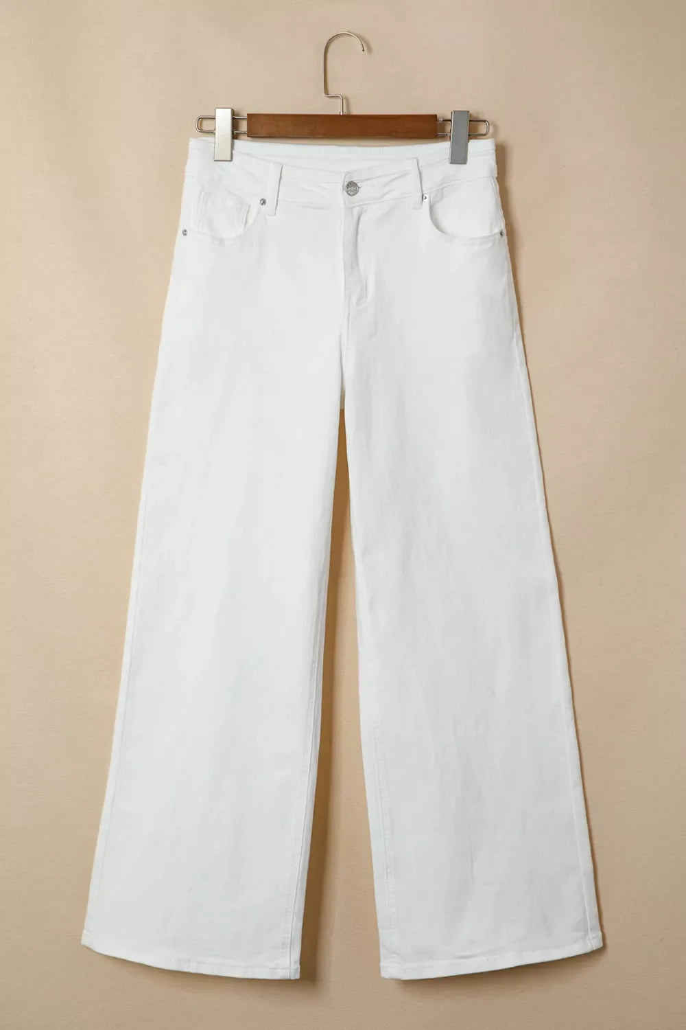 Hazel Blues® |  Solid Color Loose Casual Jeans