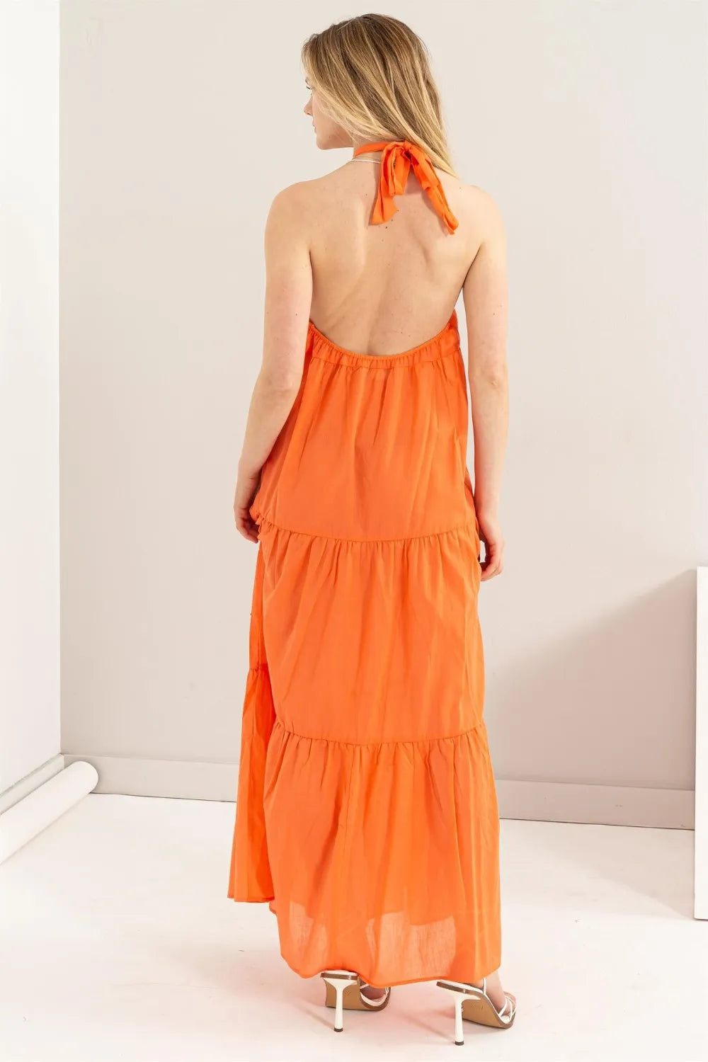 Hazel Blues® |  HYFVE Halter Neck Cover Up Maxi Dress