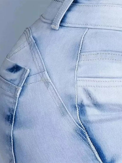 Hazel Blues® | Wash High-Waisted Flare Jeans