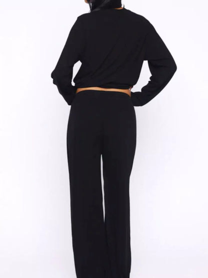 Hazel Blues® |  Relaxed Fit Long Sleeve Top and Pants Set