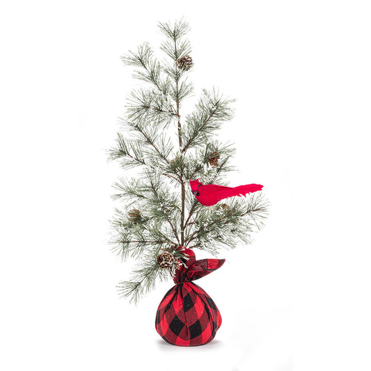 Christmas - Pine Tree with Cardinal