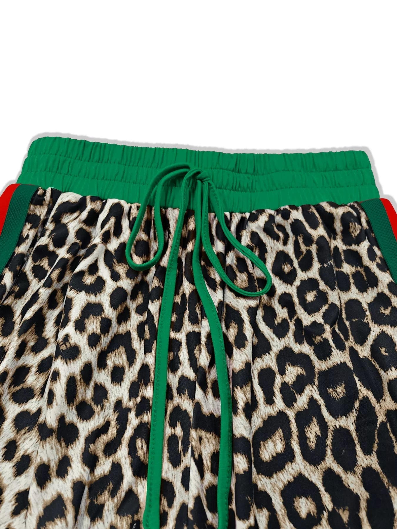 Hazel Blues® |  Leopard Round Neck Top and Pants Two-Piece Set