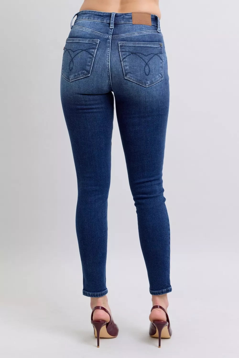 Hazel Blues® | Judy Blue Washed Thermal Skinny Jeans