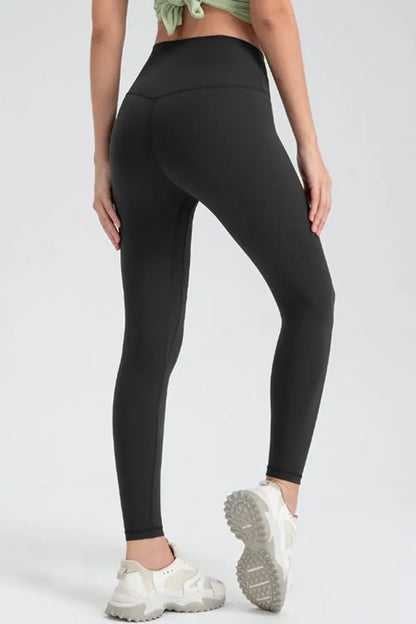 Hazel Blues® |  Wide Waistband Slim Fit Active Leggings