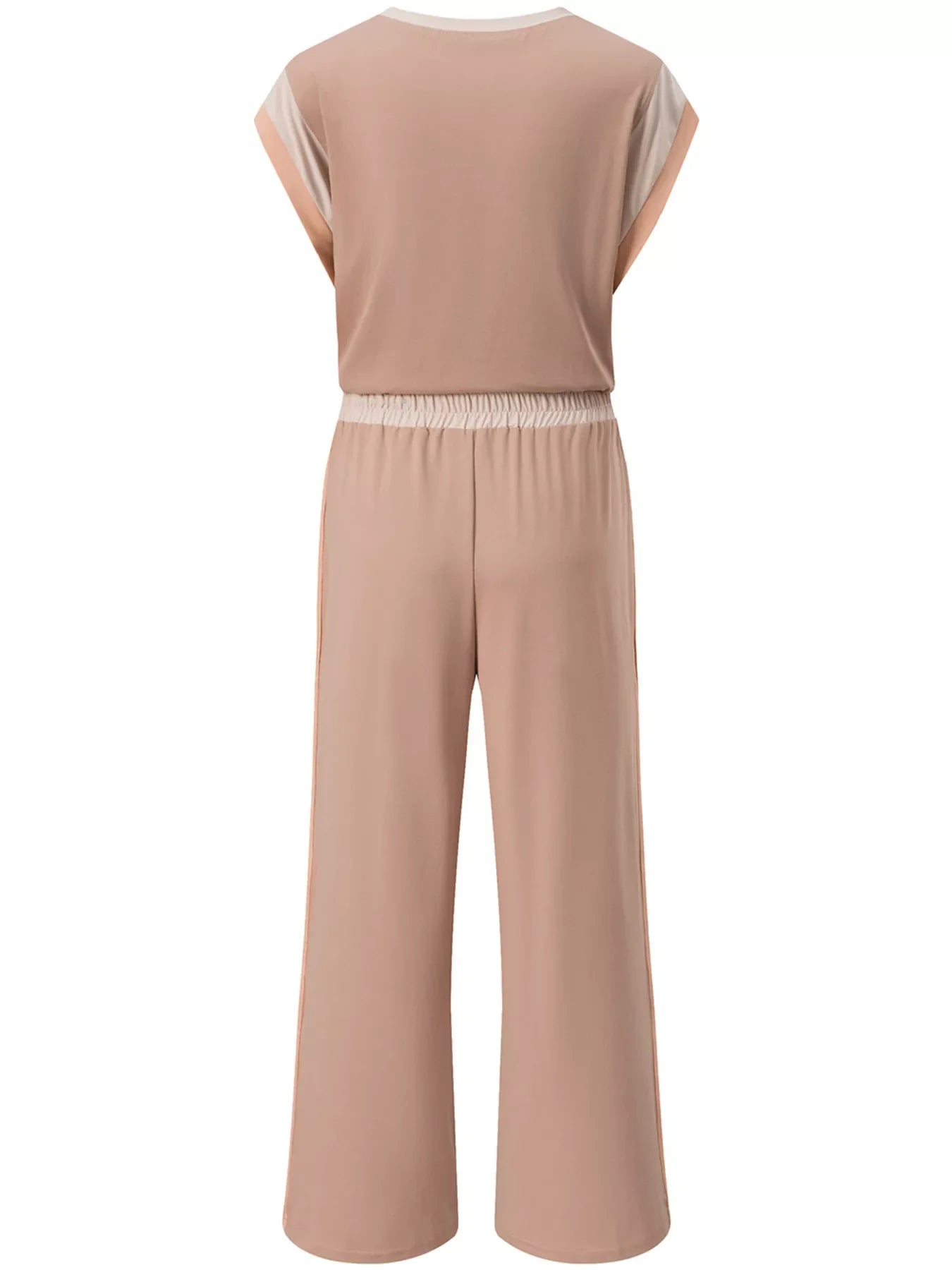 Hazel Blues® |  Color Block Detail Casual Two-piece Set