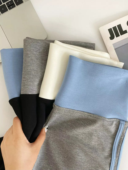 Hazel Blues® |  High Waist Contrast Trim Shorts