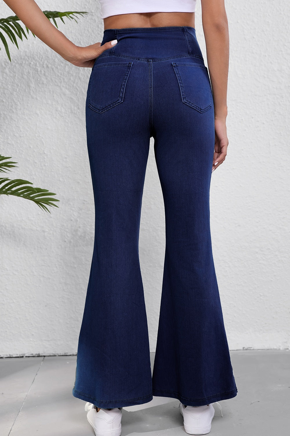 Hazel Blues® |  High-Waisted Flare Jeans