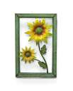 Décor - Small Rectangular Framed Sunflower