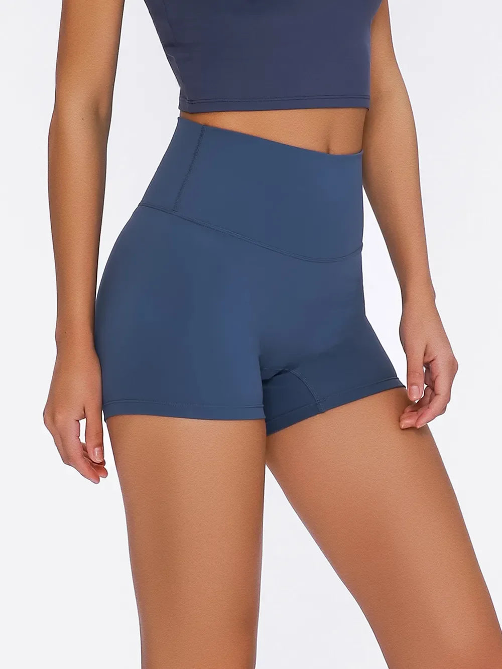 Hazel Blues® |  Millennia High Waist Active Shorts