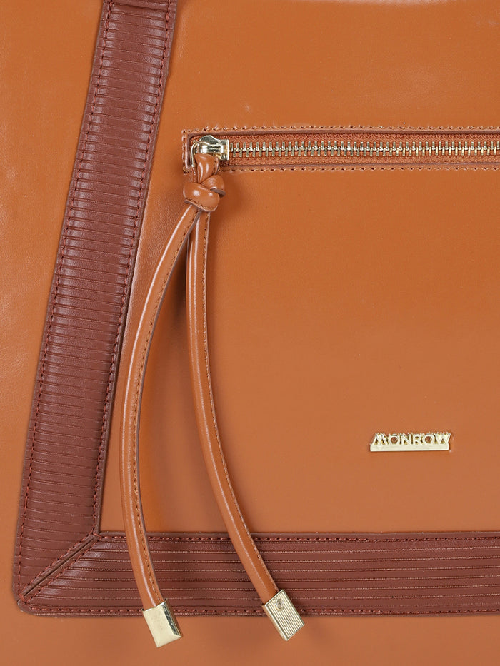 Dua Tan Laptop Bag With Pouch Bag