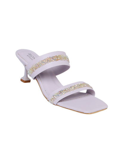 Eden Lavender Kitten Heels