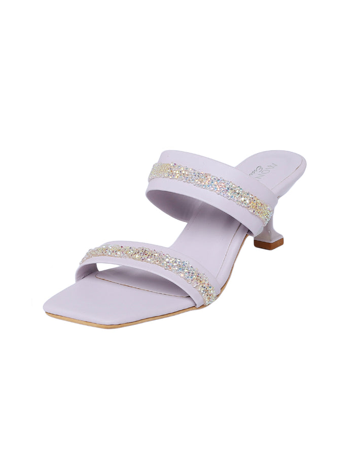 Eden Lavender Kitten Heels