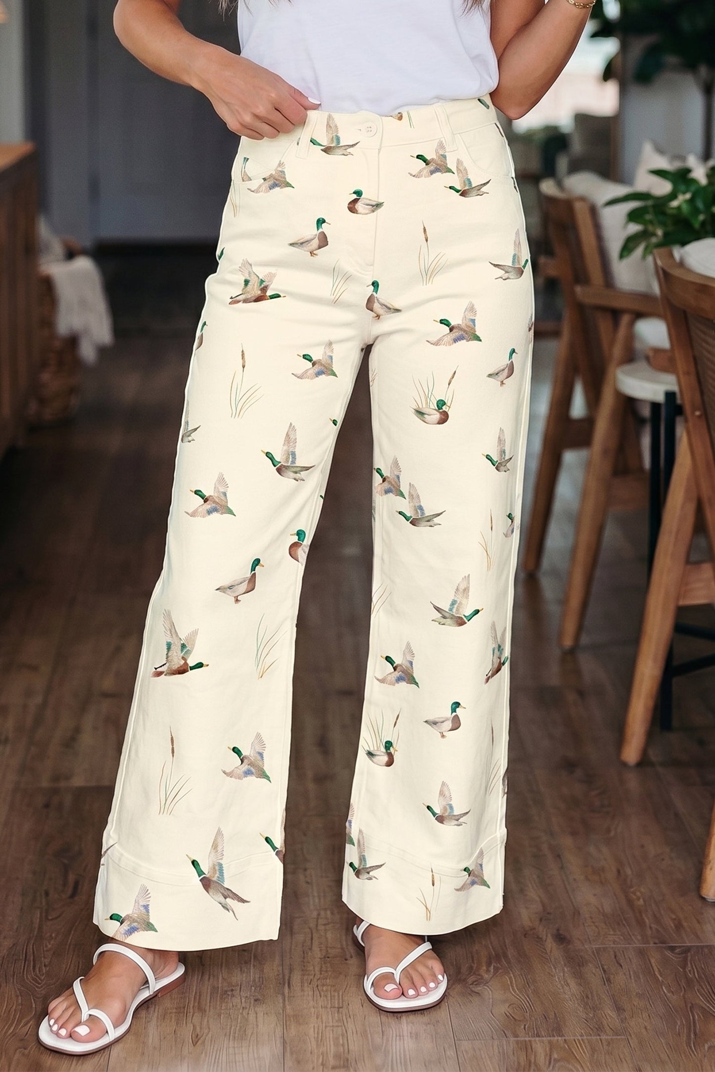 Hazel Blues® |  Beige Skies Jeans | Beige Jeans