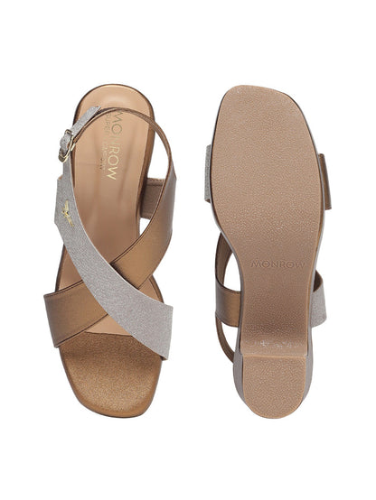 Elani Bronze Platform Heels