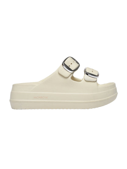 Ember Beige Slip On Sliders