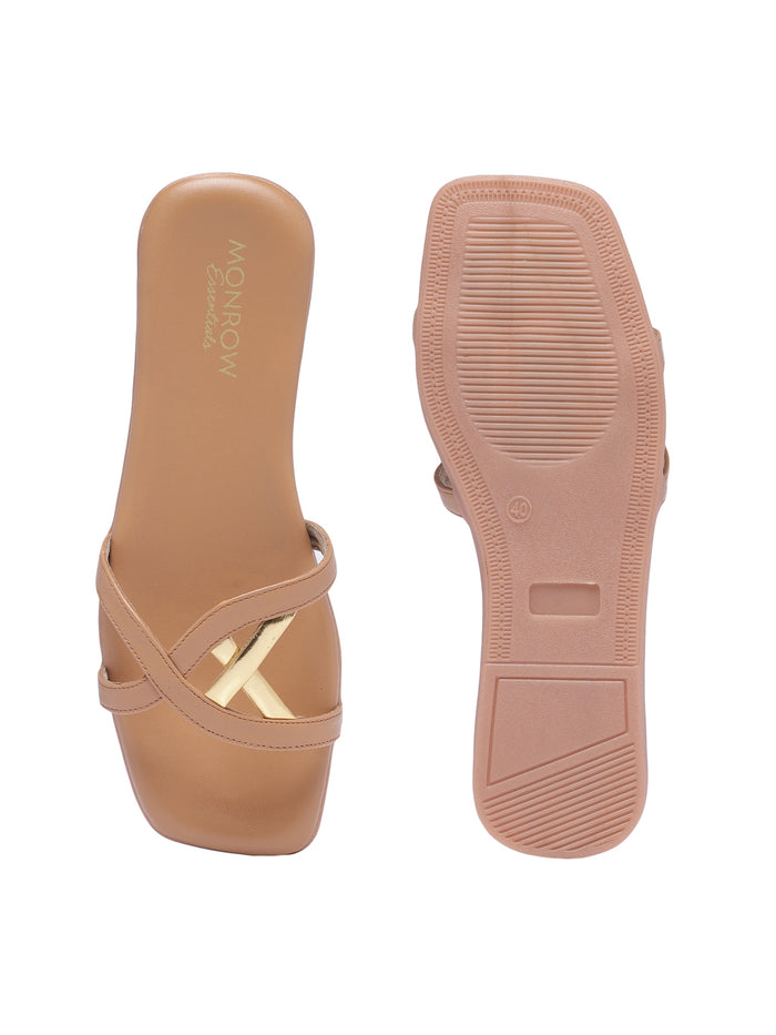 Everly Beige Flat